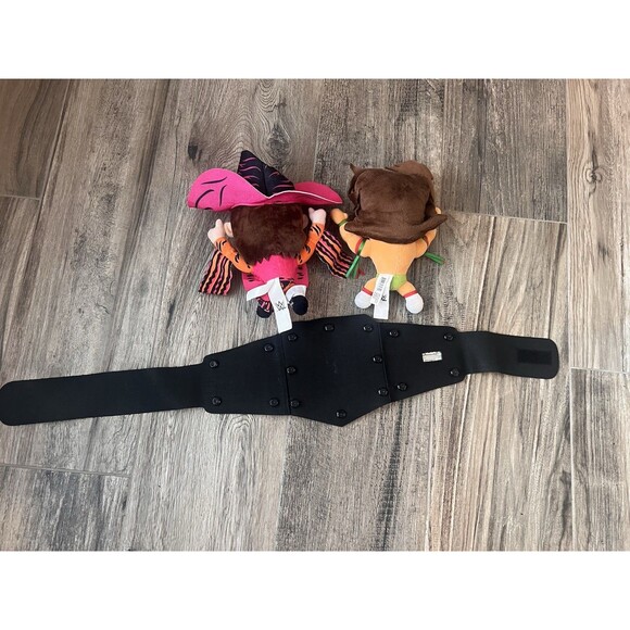 WWE Macho Man Randy Savage Ultimate Warrior Plush WWE Undisputed Champion BELT - Picture 8 of 11